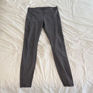 Lululemon Heathered Gray Leggings 10 tall